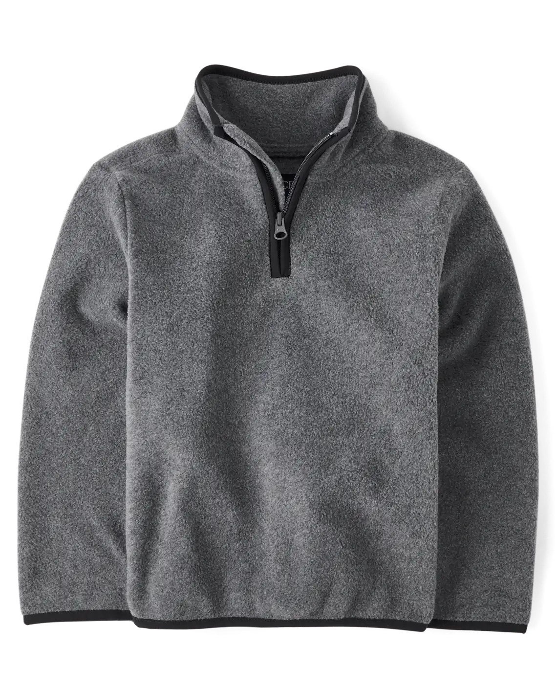 Boys Microfleece Half Zip Pullover - gray | The Children's Place