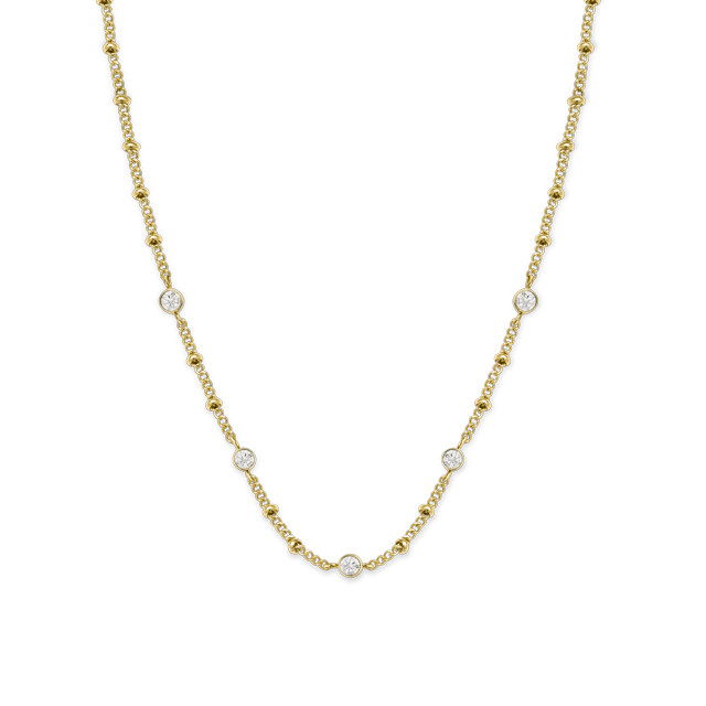 Rosefield - Crystal Necklace Gold | Walmart (US)