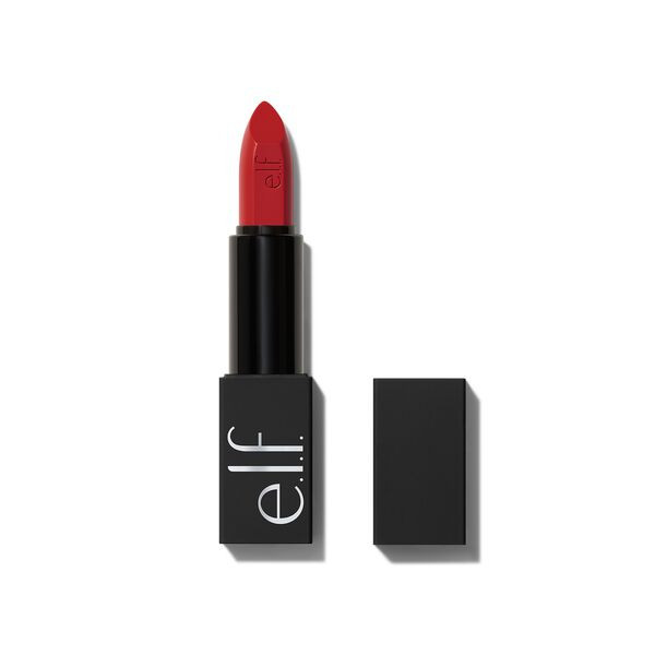 e.l.f. Cosmetics O FACE Satin Lipstick In No Regrets - Vegan and Cruelty-Free Makeup | e.l.f. cosmetics (US)