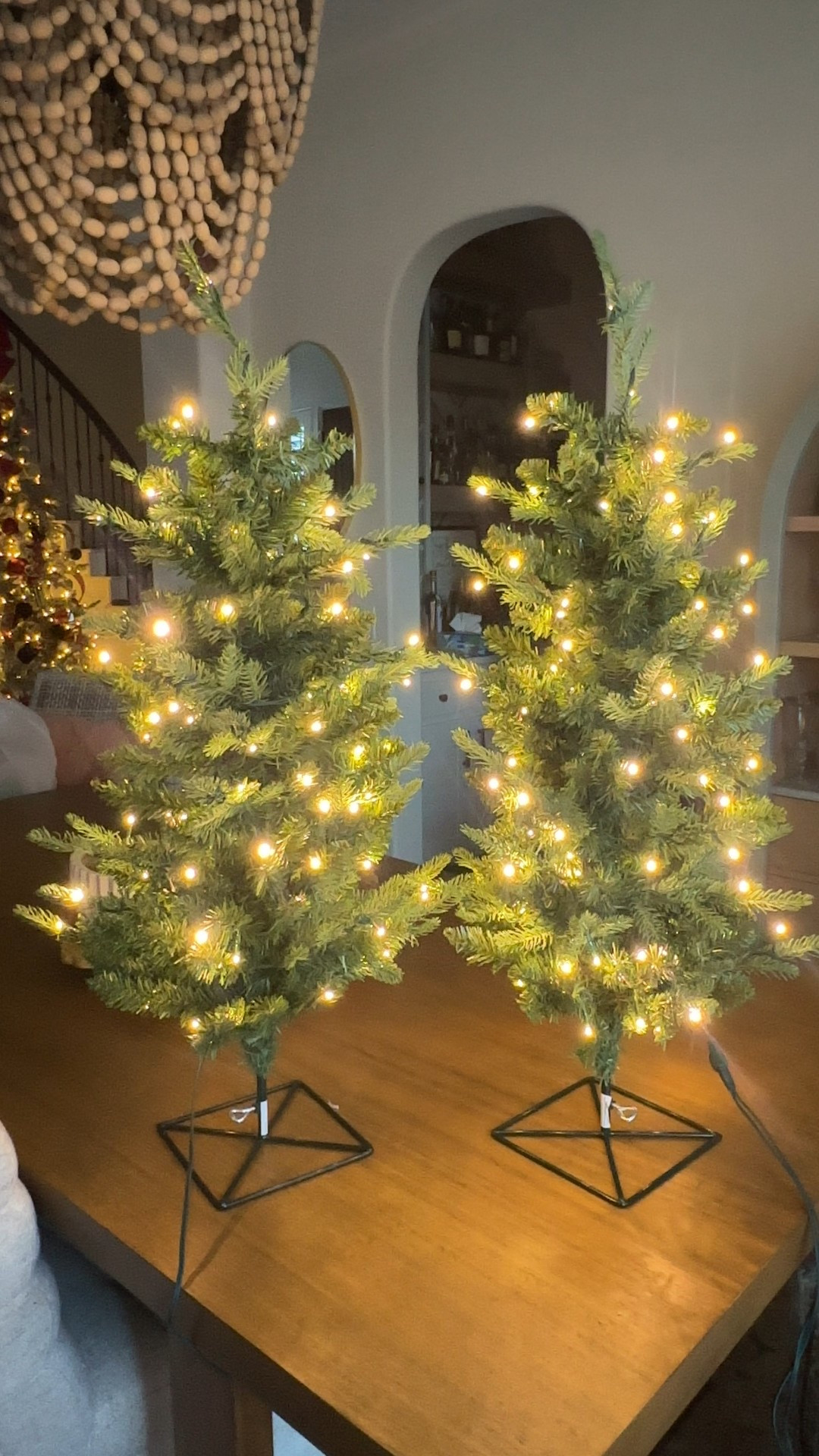 Was $99, now $25 for this set of 2 3 foot trees with multiple light settings. Perfect for your porch, fireplace, kids' rooms, etc! 
.


#LTKHoliday #LTKHome #LTKSaleAlert