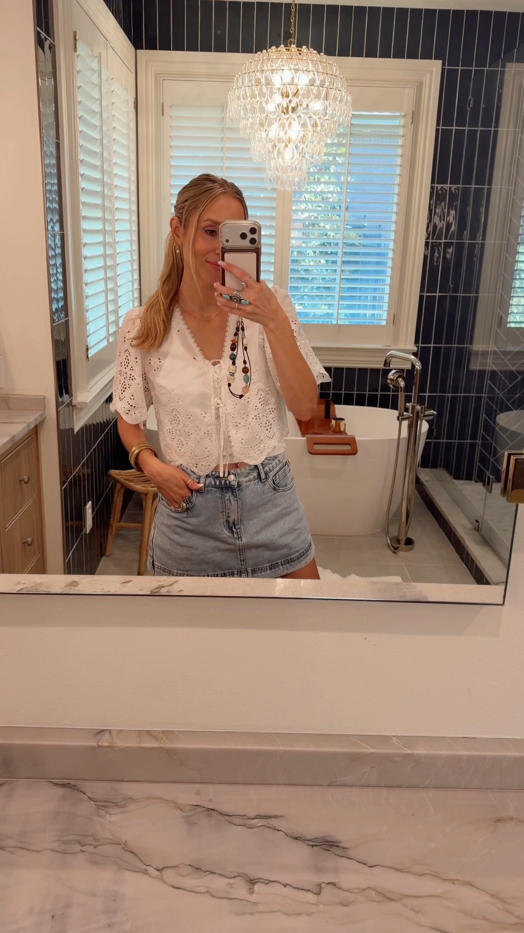 Labor Day Fit 🤍
All from Amazon 

Size: S / TTS