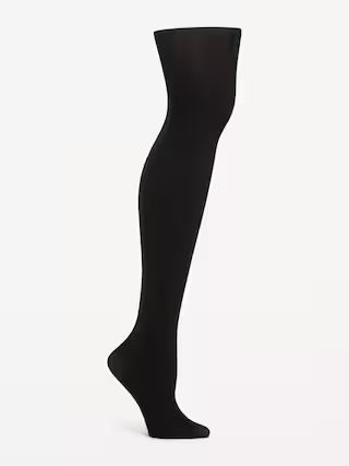 Solid Control-Top Tights for Women | Old Navy (US)