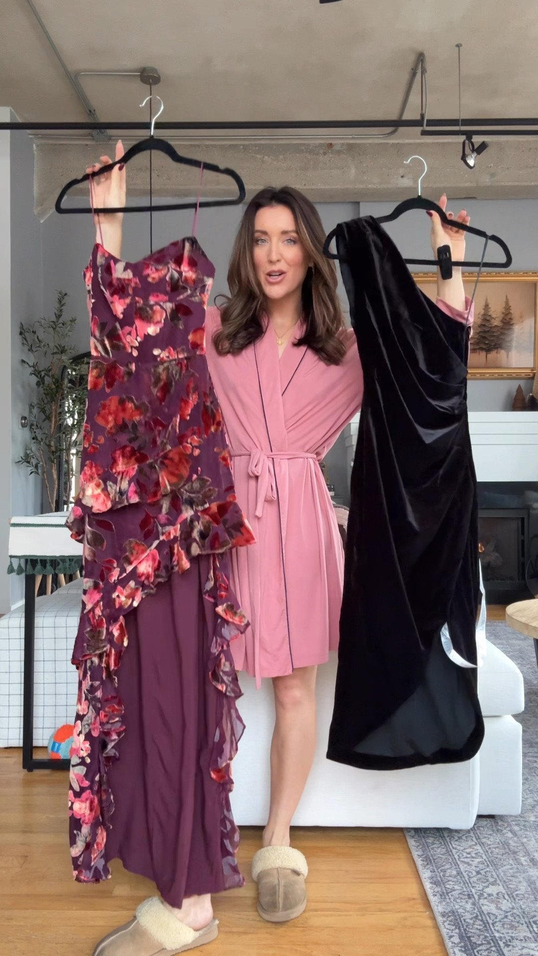 Holiday party dresses for hubby’s work! Both options are from SAKS and currently $50 off of $200 with code CYBER24SF. I got my true size in both. @saks #saks #sakspartner

#LTKHoliday #LTKSaleAlert #LTKParties