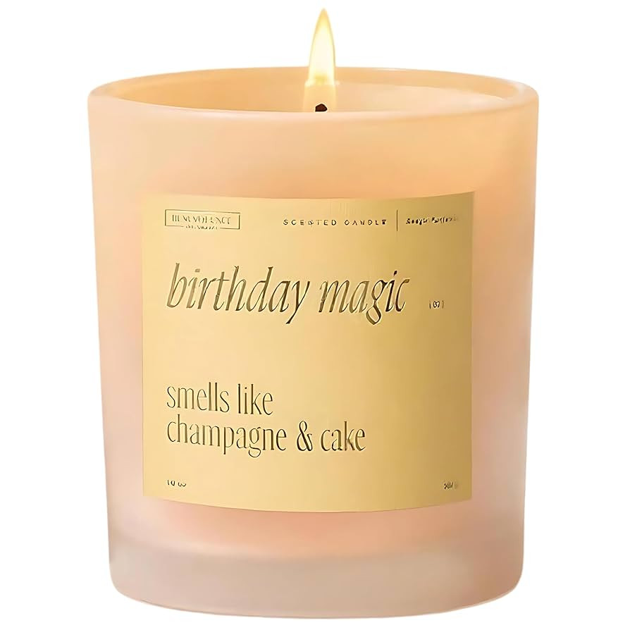 Benevolence LA Birthday Magic Scented Candles | 10 oz, 40-50 Hour Burn | Gifts for Women | Celebr... | Amazon (US)