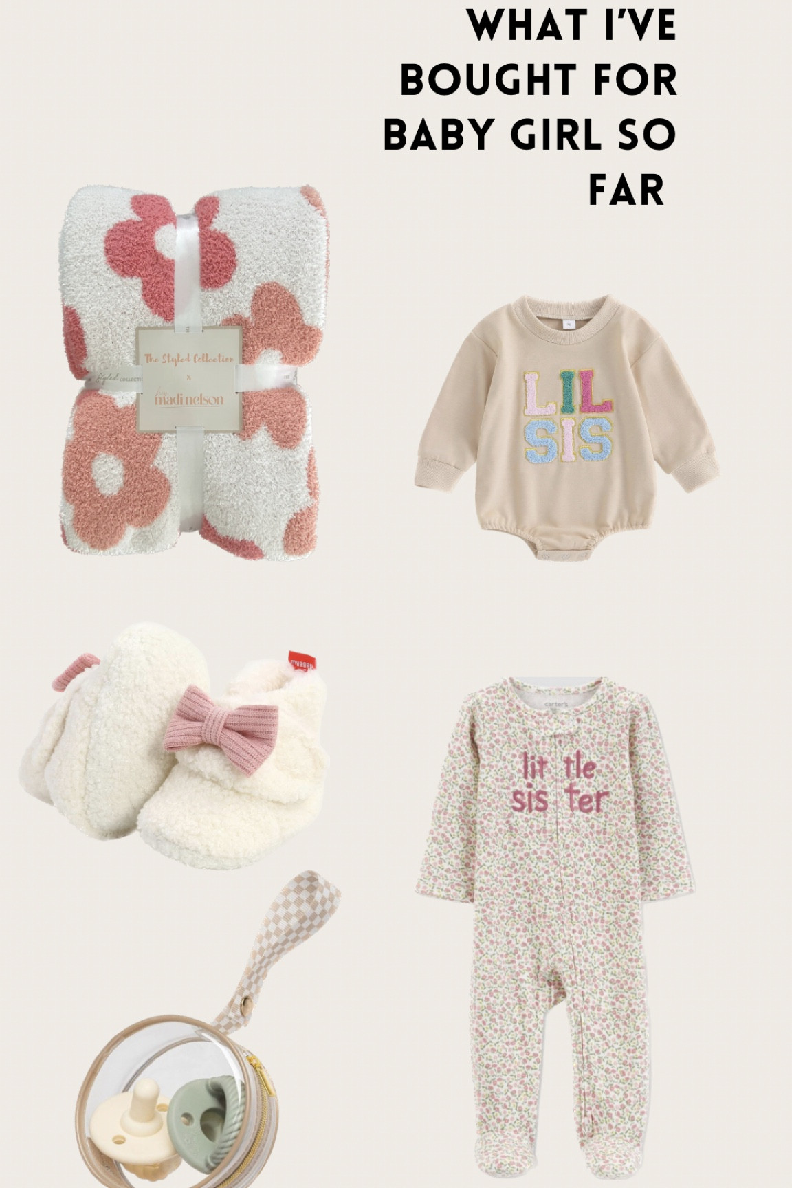 Baby girl essentials, baby girl, products for baby girl, baby girl clothes, baby must haves

#LTKCyberWeek #LTKbaby #LTKfamily
