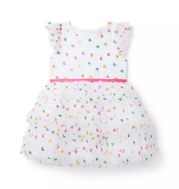 Sparkle Heart Tulle Dress | Janie and Jack