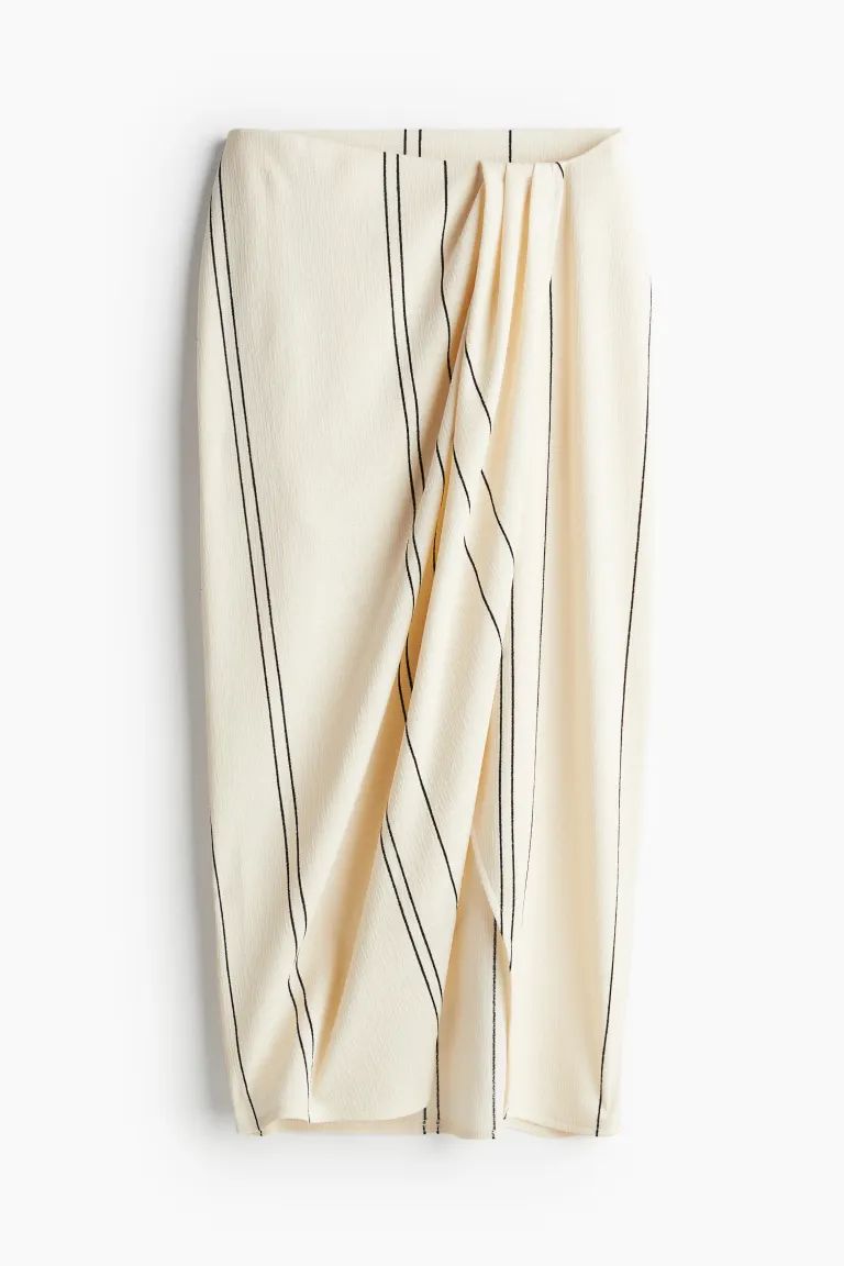 Textured-knit Wrap Skirt | H&M (US + CA)