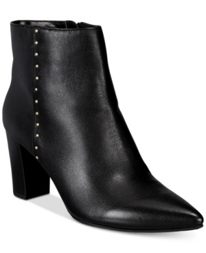 Bandolino Zoila Pointed-Toe Zip Booties Women's Shoes | Macys (US)