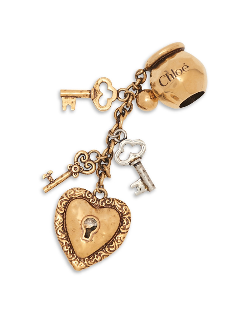 Chloe Key & Heart Lock Bag Charm | Bloomingdale's (US)