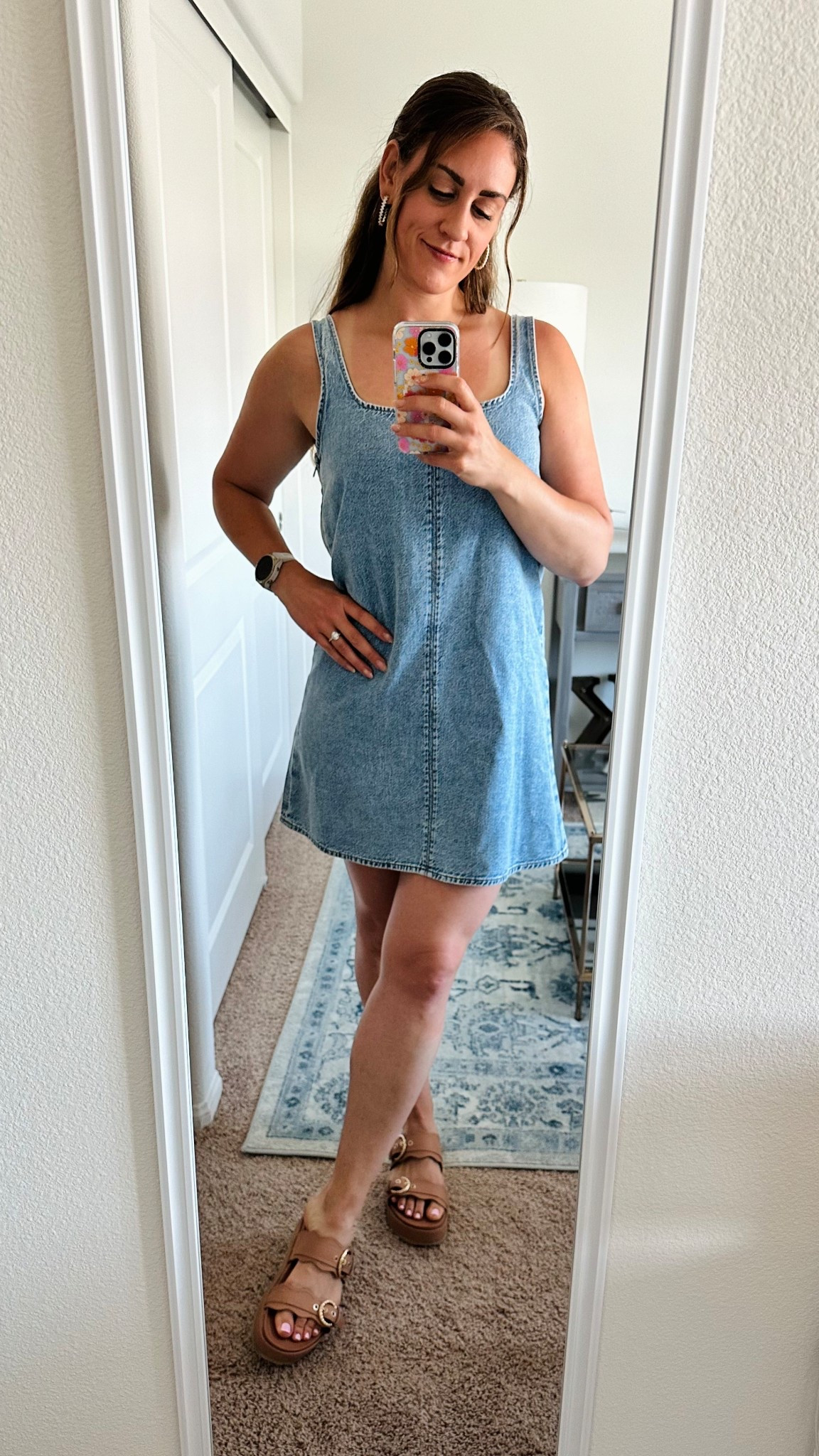 It’s giving elevated 90’s denim. 

sundress | summer dresses | sandals

#LTKSeasonal #LTKShoeCrush #LTKSummerEdit