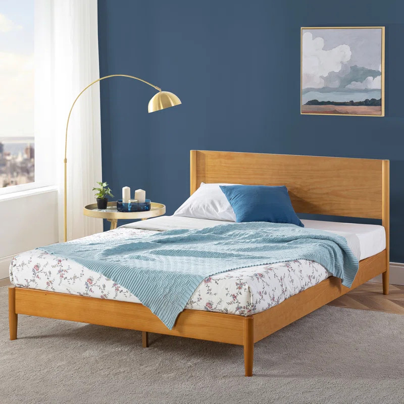 Davyan Low Profile Mid-Century Modern Platform Bed | Wayfair North America