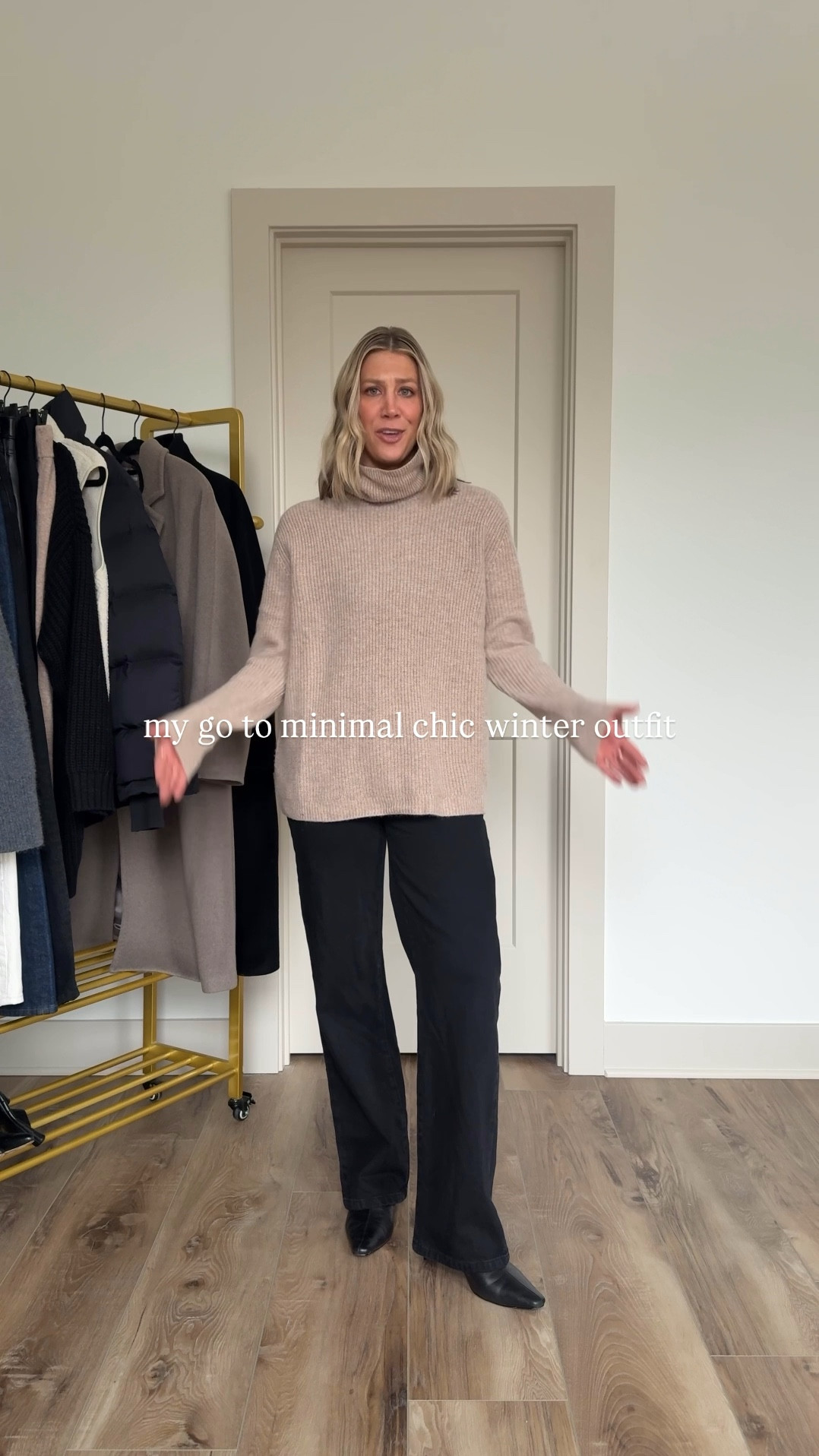 Wearing 25 jeans (code: DJXLAW20), medium turtleneck sweater, XS wool coat,,boots tts 

#LTKOver40 #LTKootd #LTKgrwm