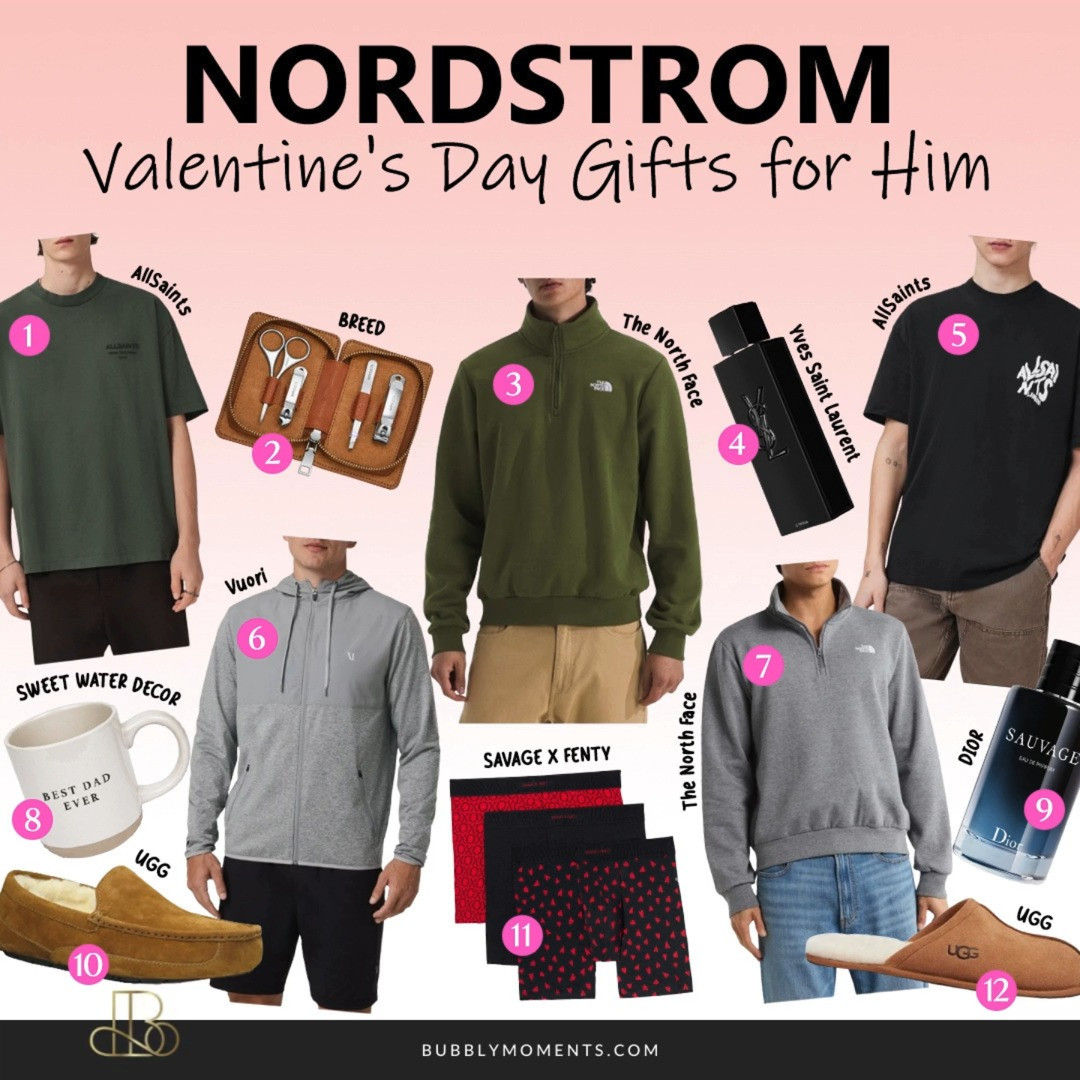 Valentine’s Day gifts for him made easy ❤️‍🔥 This Nordstrom edit is full of thoughtful gift ideas he’ll actually use and love. From everyday essentials to grooming favorites and classic accessories, these picks are perfect for celebrating him this Valentine’s Day.
Whether you’re shopping for your partner, husband, or boyfriend, these gifts feel timeless, stylish, and practical. I love choosing pieces that fit seamlessly into his everyday routine and still feel special. Save this post for later, tap to shop, and find a Valentine’s Day gift he’ll truly appreciate ❤️
#LTKValentine #LTKMens #ValentinesDayGifts #GiftsForHim #NordstromFinds #MensGifts #GiftIdeasForHim #MensStyle #MensFashion #ValentinesInspo 

 