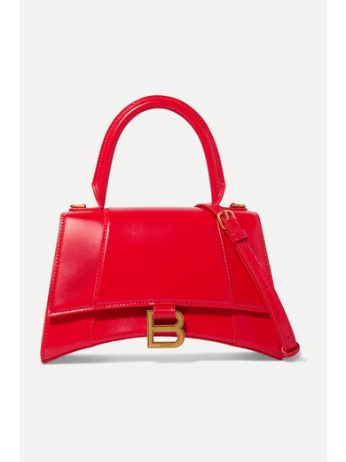 Hourglass small leather shoulder bag | NET-A-PORTER (UK & EU)