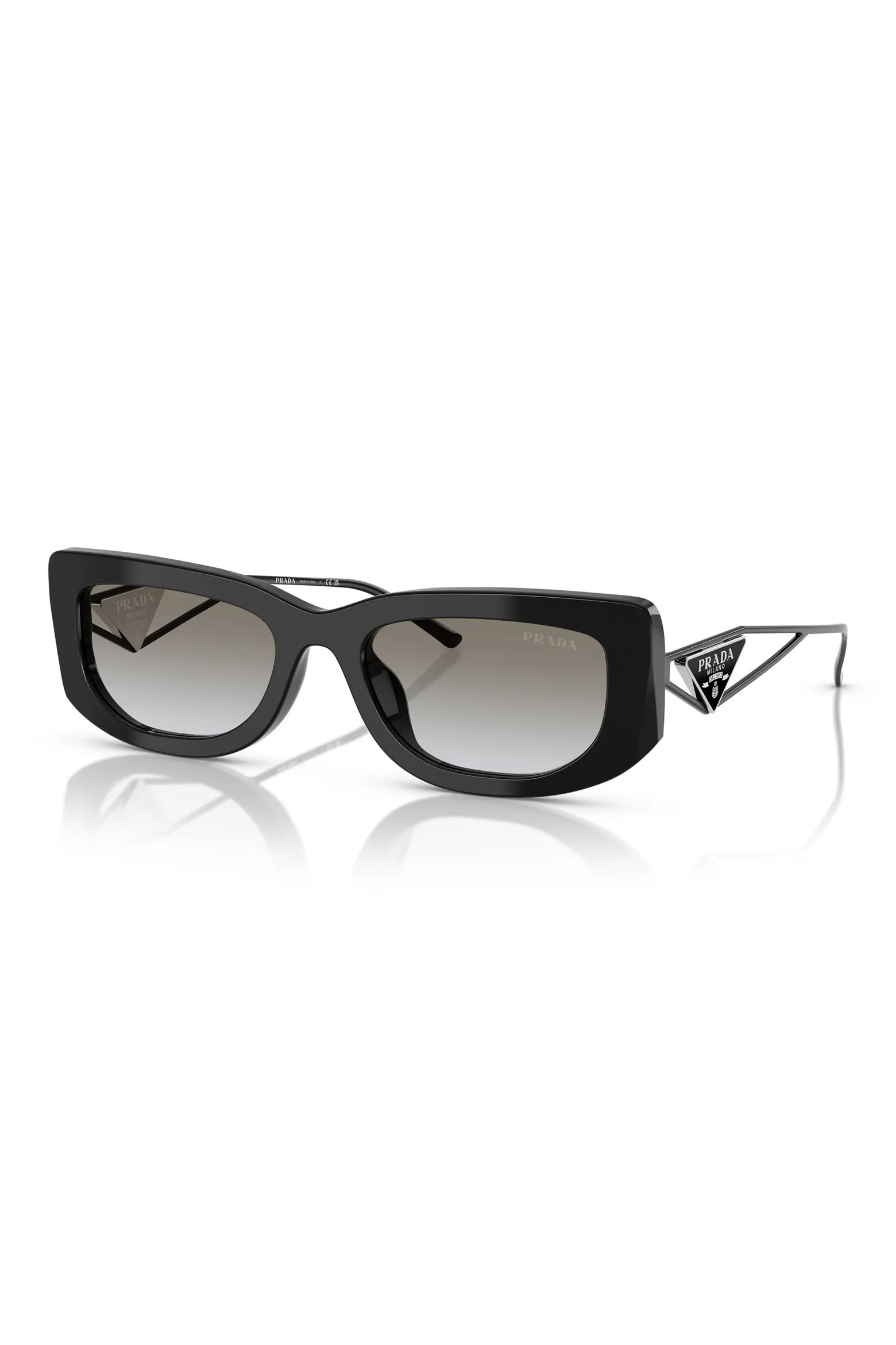 53mm Gradient Rectangular Sunglasses (Women) | Nordstrom | Nordstrom