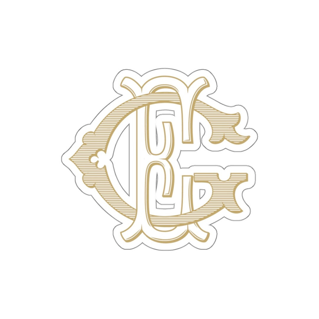 Personalized Monogram Stickers Kiss-cut Stickers With Initials / Crest Monogram - Etsy | Etsy (US)