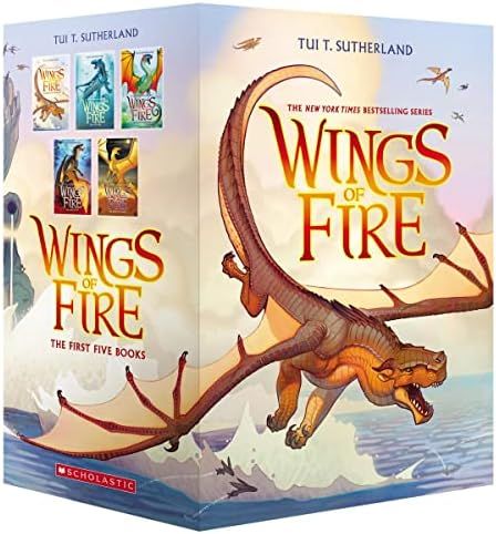 Wings of Fire Boxset, Books 1-5 (Wings of Fire)    Paperback – Box set, September 8, 2015 | Amazon (US)