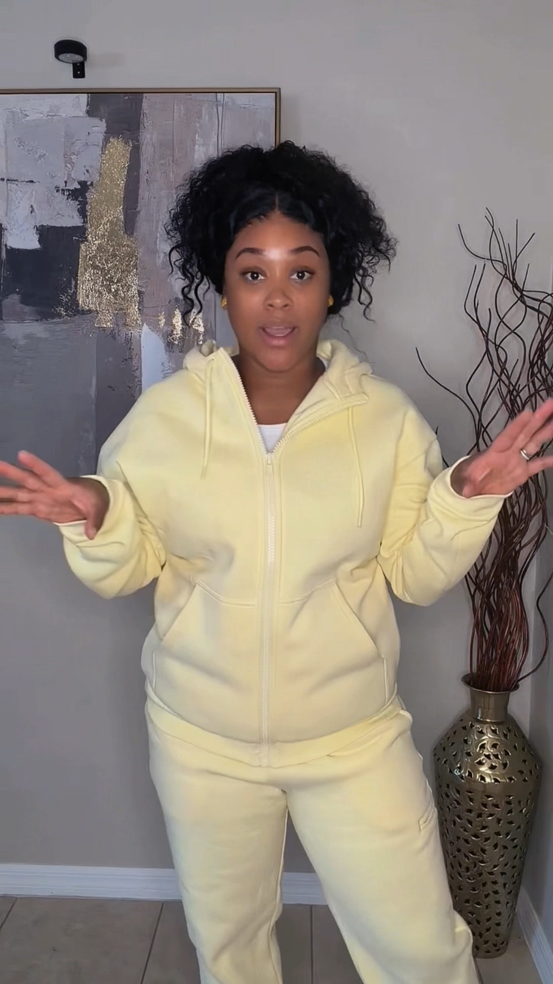 Comfrt “Airplane Mode” set ✈️

This is one of those sets that actually looks put together, not just thrown on. The fabric has a little weight to it, so it holds its shape and doesn’t give that worn-out sweats look.

✔ Slight oversized fit (I didMex Top Lg Bottom)  
✔ Soft but structured  
✔ Perfect for travel, errands, or off-duty days  

If this exact color/size is sold out, I linked similar cozy sets that give the same elevated vibe.

Save this if you’ve been looking for a go-to lounge set 🤍

#LTKootd #LTKTravel #LTKSaleAlert