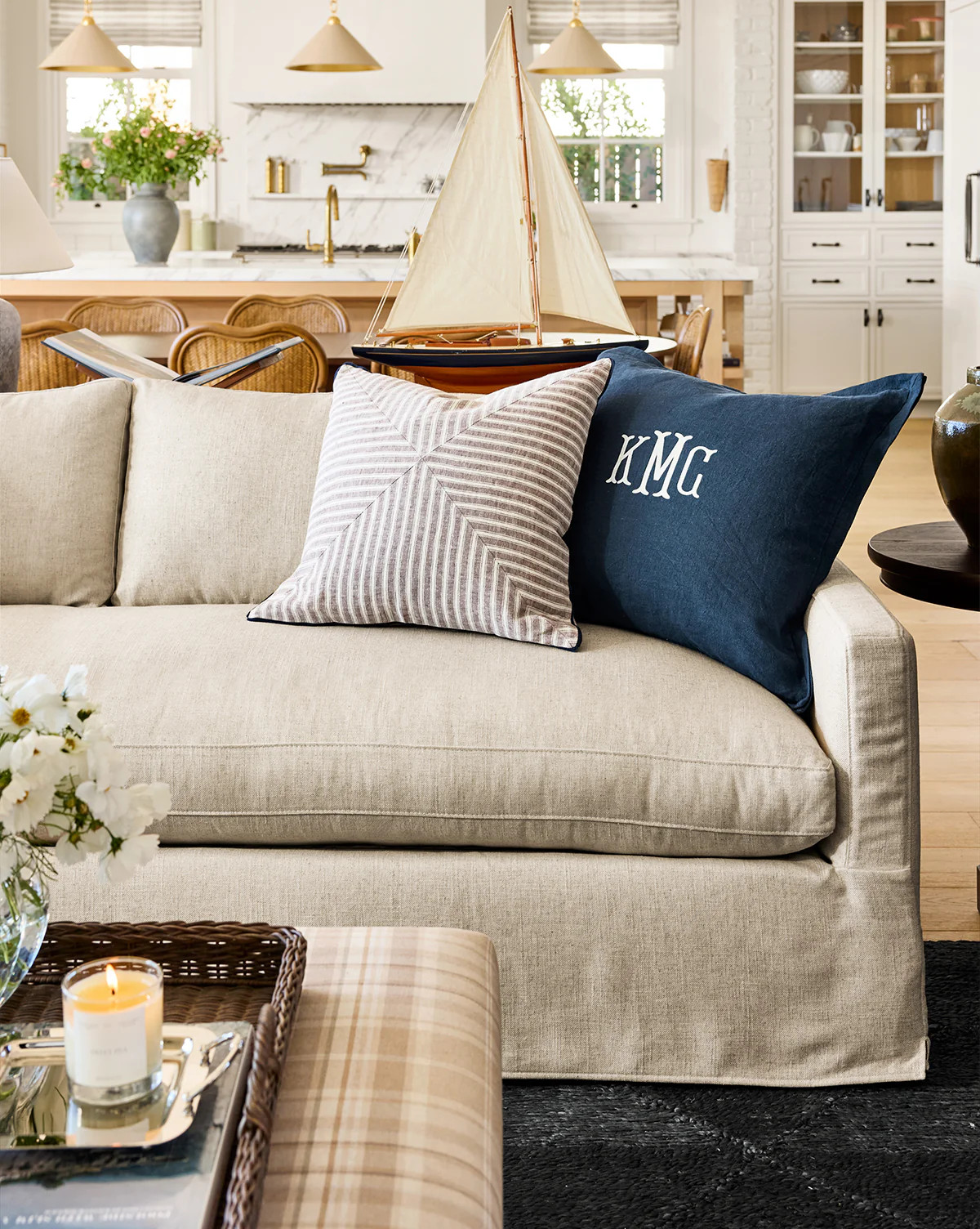 Liam Double Flange Pillow Cover | McGee & Co. (US)