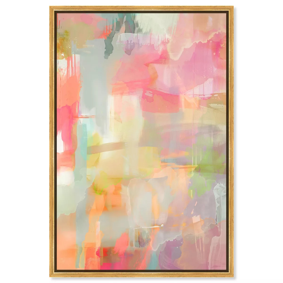 Art Remedy Salt and Berries Colorful Abstract Wall Art Framed | Target
