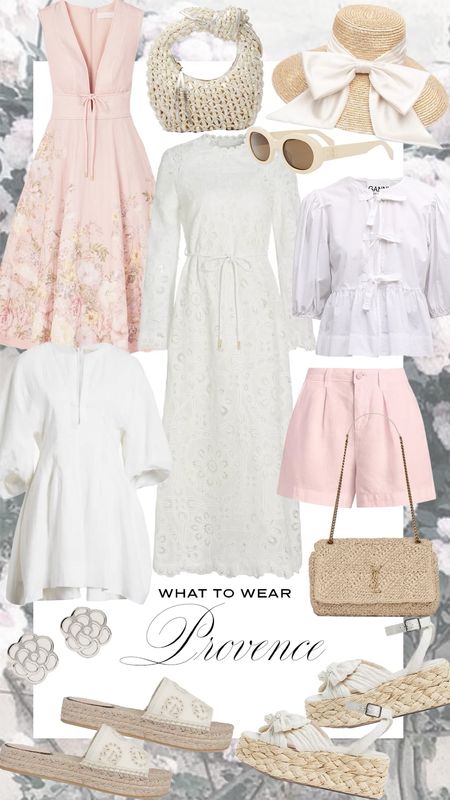 What to wear to on a trip to Provence or any Summer vacation you have coming up!