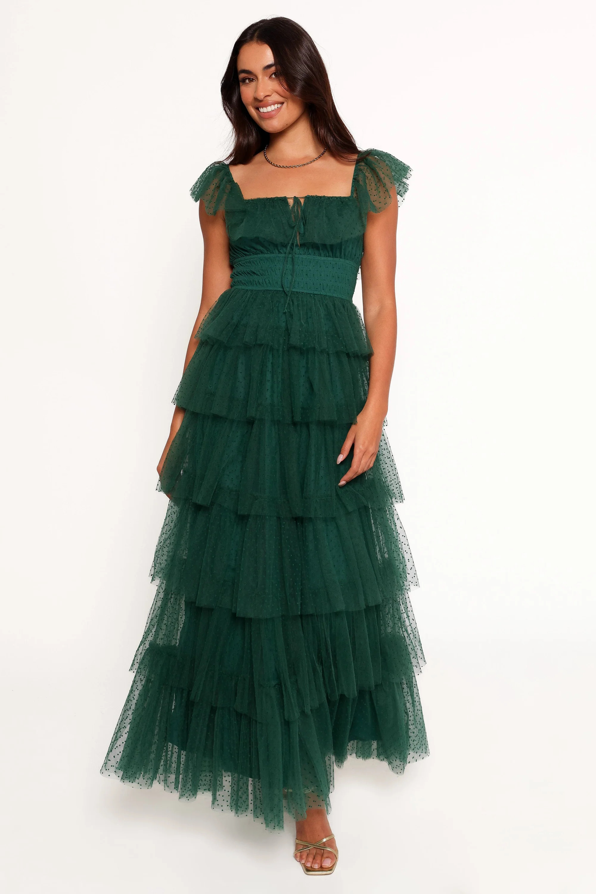 Belle Maxi Dress - Hunter Green | Petal & Pup (US)