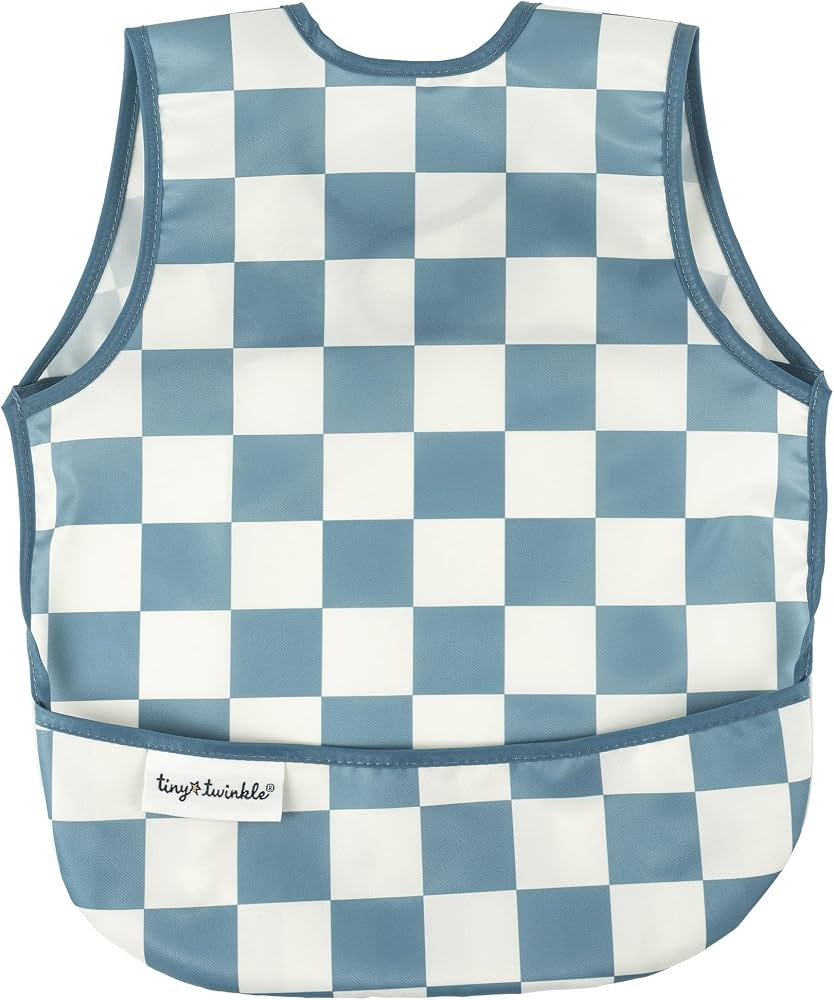 Tiny Twinkle Mess Proof Baby Bib for Boys | Waterproof Toddler Bib for Eating | Baby Apron for Fe... | Amazon (US)