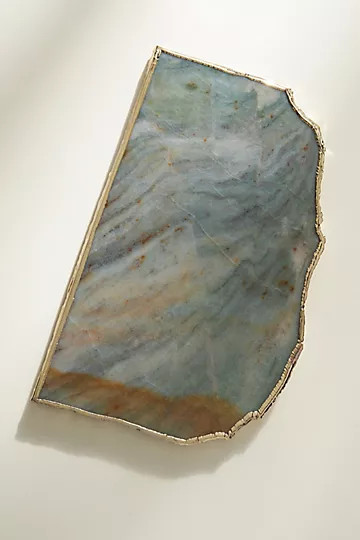 Gilded Agate Cheese Board | Anthropologie (US)