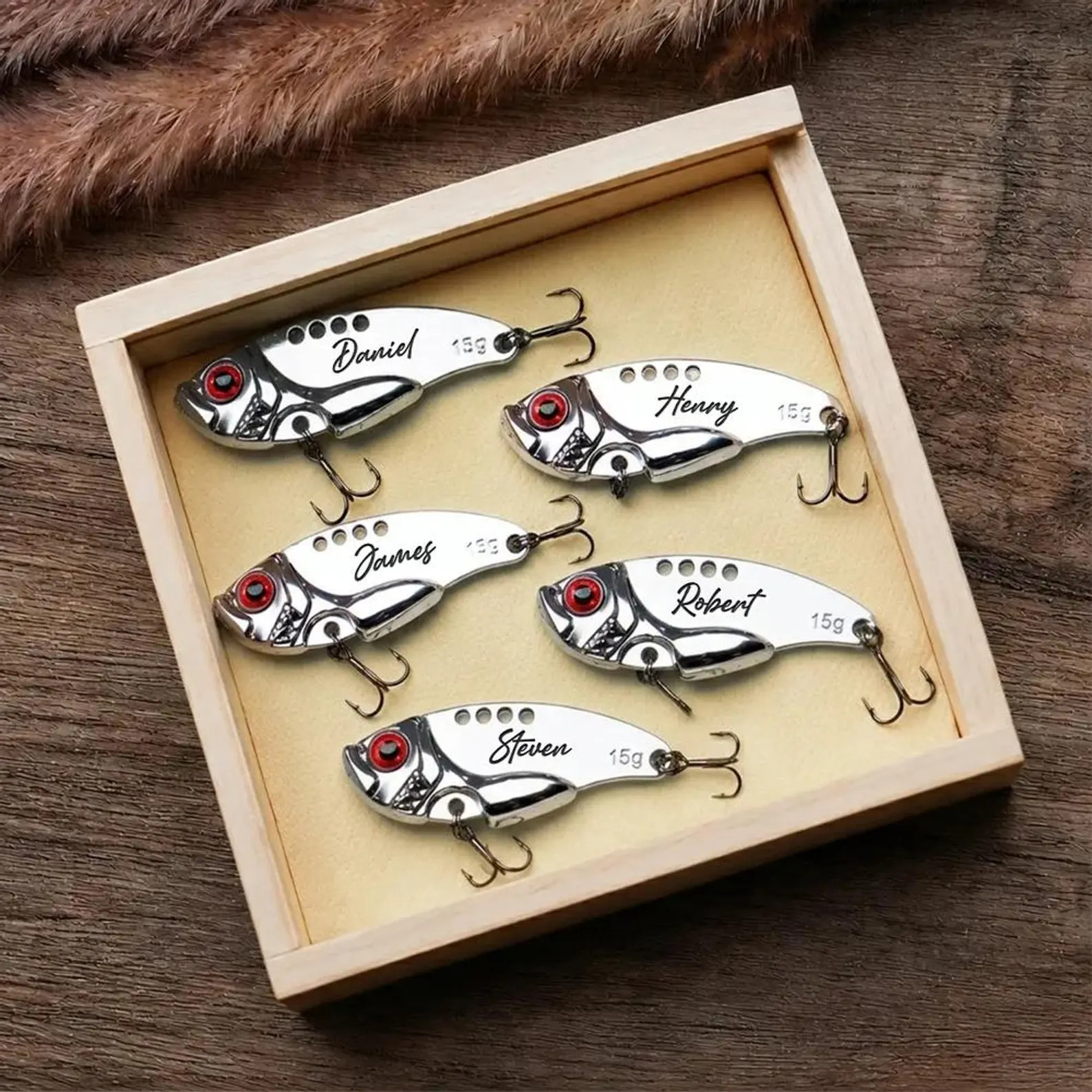Personalized Fishing Lure for Dad, Custom Engraved Lure, Father's Day Gift, Fisherman Gift, Fishi... | Etsy (Global)