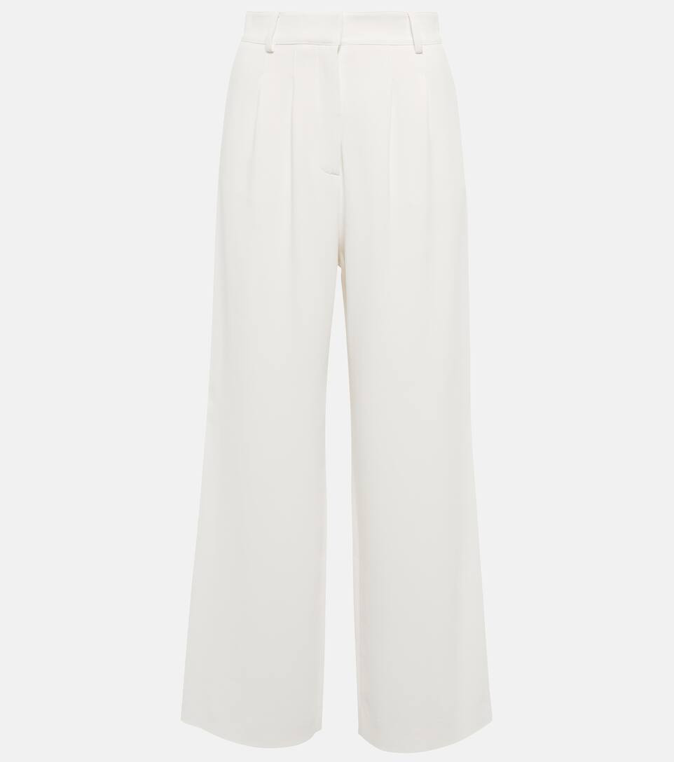 Pleated high-rise cropped pants | Mytheresa (FR)
