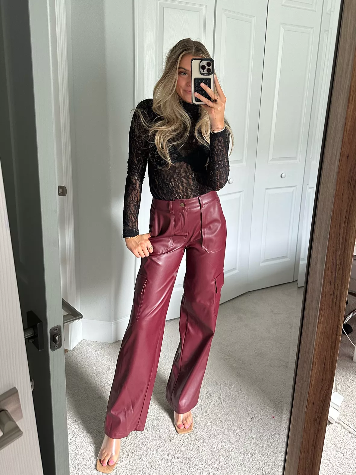 Wild Fable Leather Pants