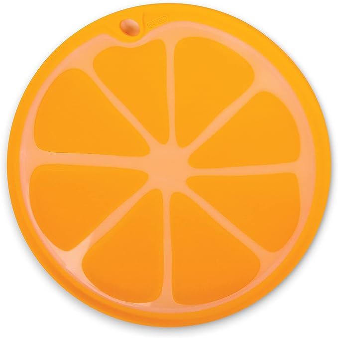 Dexas Citrus Slice Cutting Board/Serving Board 9 inches, Orange | Amazon (US)