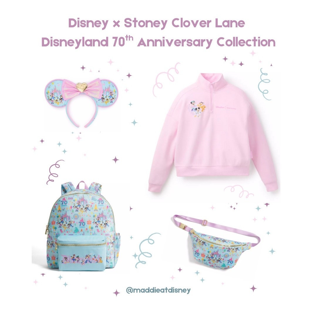 The Disney x Stoney Clover Lane Disneyland collection is calling my name 🤩🫠 

#LTKFamily #LTKItBag #LTKTravel