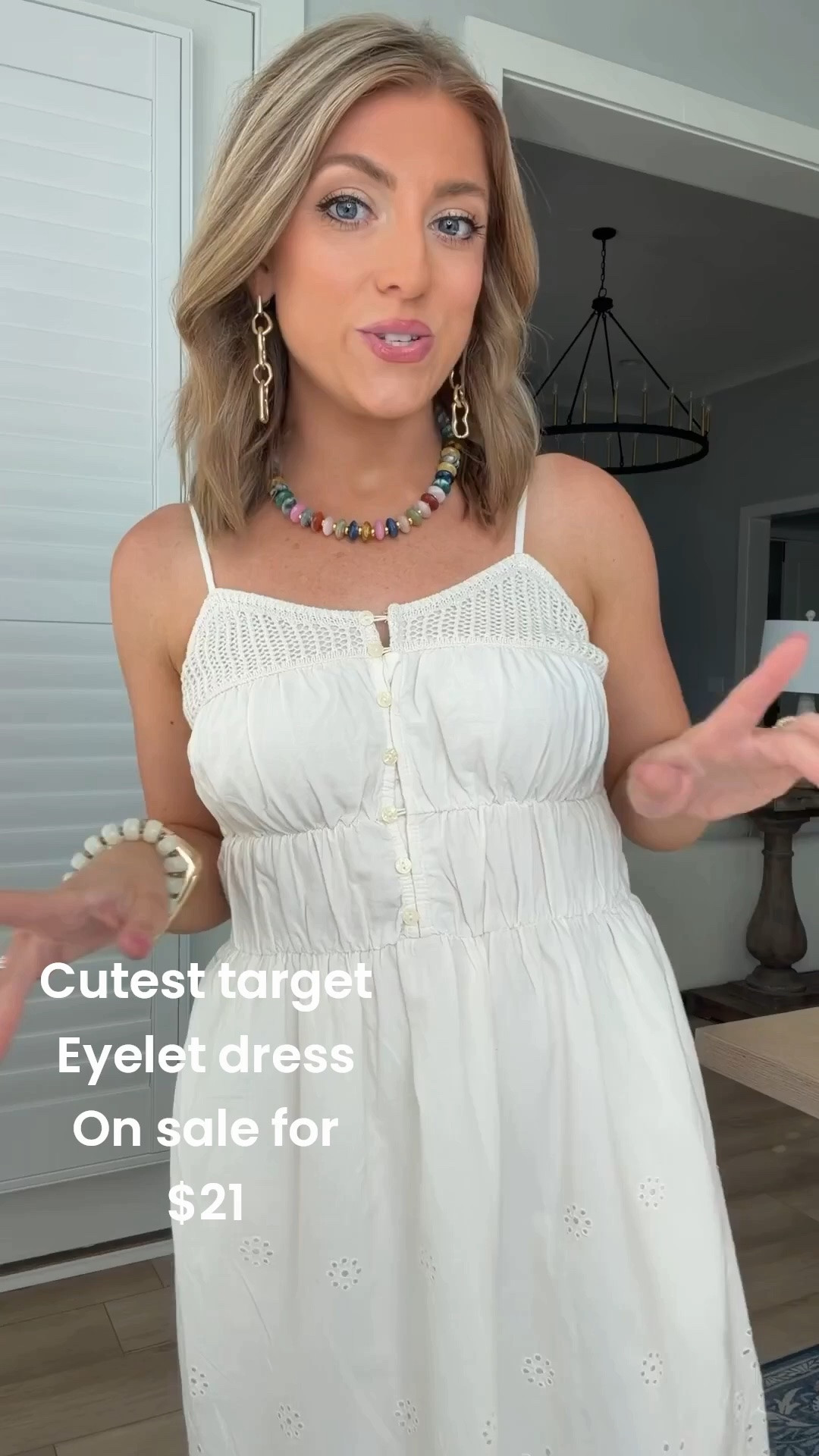 A classic white eyelet dress will never go out of style! 🤍 This one is lightweight, feminine, and so flattering with the prettiest eyelet details. It’s the perfect throw-on-and-go dress for summer, and it’s 40% OFF right now!

Whether you’re heading to the beach, vacation, brunch, family photos, or dinner, this dress is such a beautiful staple you’ll wear year after year.

#targetstyle #targetfinds #targetfashion #whiteeyeletdress #summerdress #vacationstyle #beachstyle #affordablefashion #classicstyle #ootd #femininestyle #budgetfashion #targetdeal #summeroutfit #styleinspiration

#LTKootd #LTKPetite #LTKSaleAlert