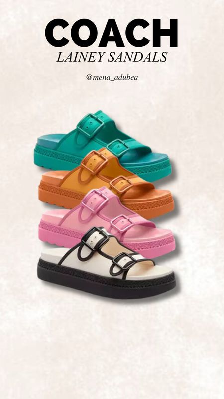 Love the colors of this sandals from Coach!


#LTKStyleTip #LTKShoeCrush