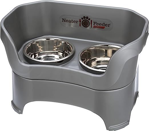 Neater Feeder Deluxe for Large Dogs - Mess Proof Pet Feeder with Stainless Steel Food & Water Bow... | Amazon (US)