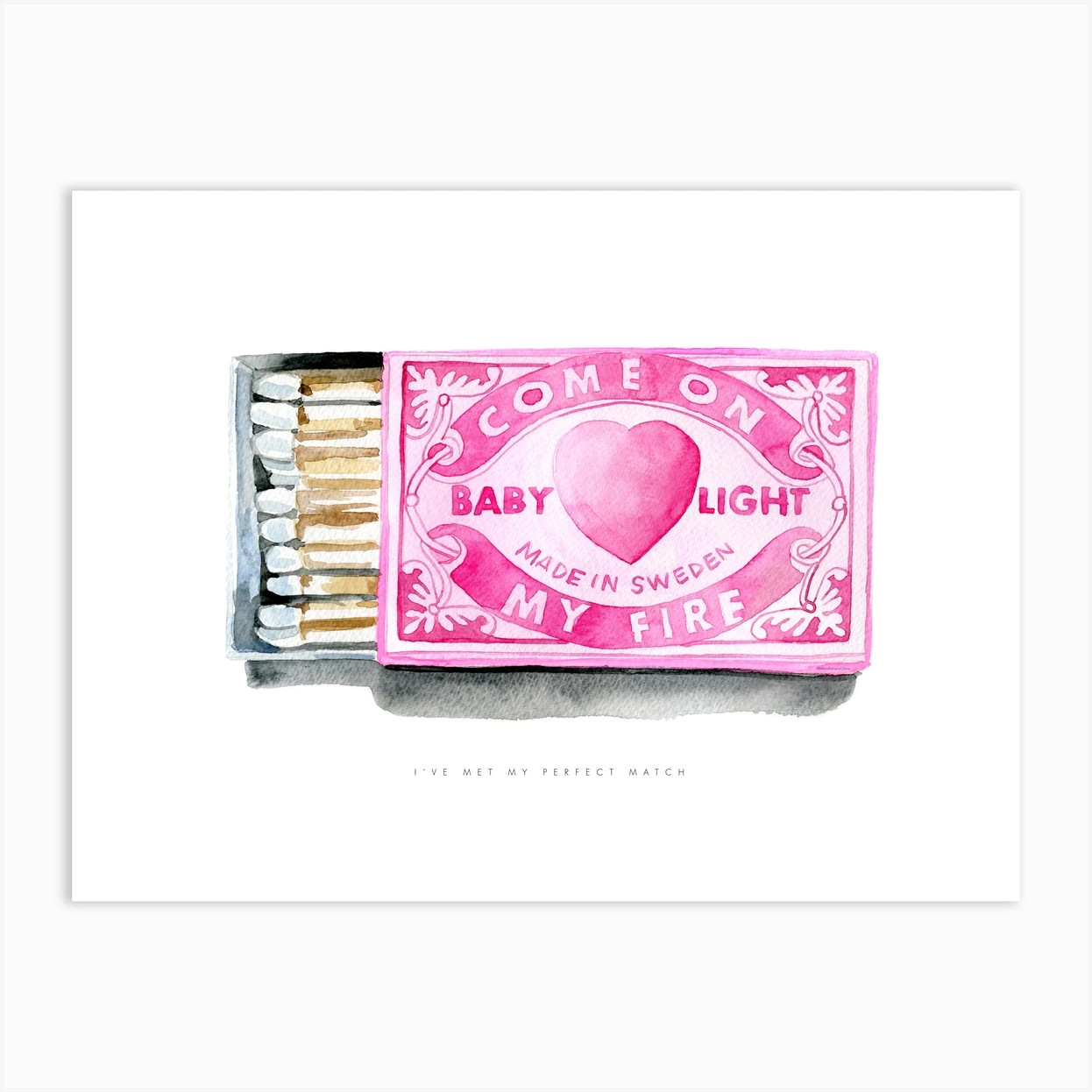 Light My Fire Art Print | Fy! (UK)