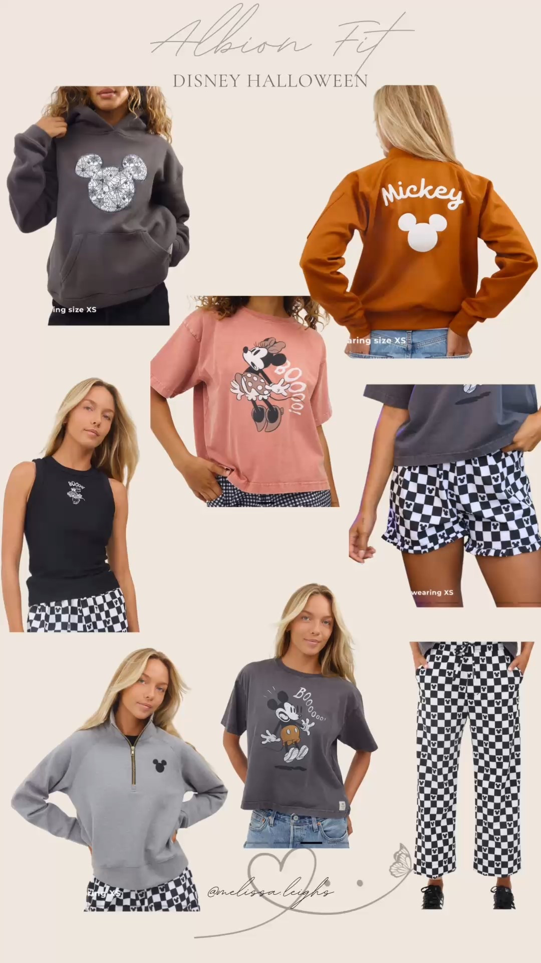 Albion fit x Disney Halloween collection is so spooky cute! 

Wide leg pants, ruffle hem shorts, tank top, quarter zip sweatshirt (sizes large and up are already sold out), Mickey Mouse graphic tee, Minnie Mouse graphic tee, bomber jacket, spider web Mickey Mouse hoodie 

Midsize, midsize outfit, size 10, ootd, Outfit inspo, Halloween finds, Disney parks Outfit, Disney bound,  under $50 outfit, affordable outfit, casual outfit, Disney fall , Etsy finds, Disney outfit, Mickey ears, minimal Disney style, #ltkdisney, Disney ears, Disney aesthetic, theme park outfit, Disney parks outfit ideas, comfy Disney outfit, small business finds,

#LTKSeasonal #LTKHalloween #LTKFindsUnder100