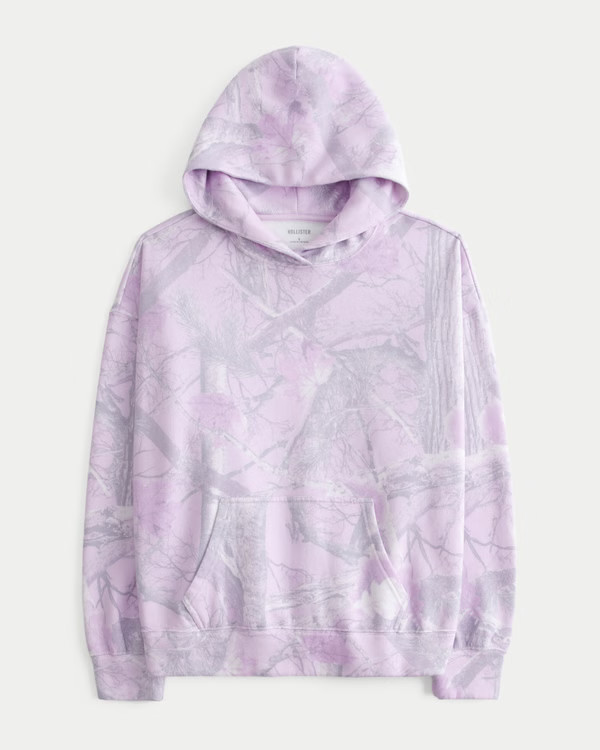 Oversized Camo Hoodie | Hollister (US)