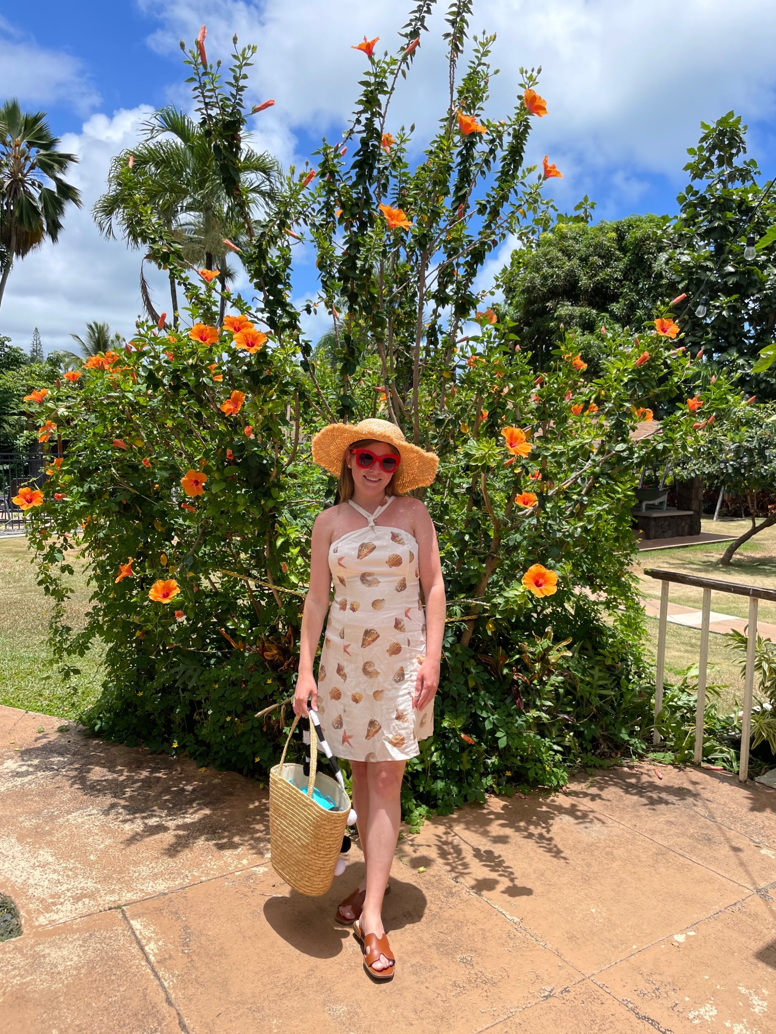 Tropical outfit for under $30 from Target. Featuring a beach sea shell print. 

#LTKFindsUnder50 #LTKSeasonal