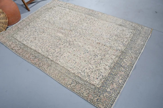 Turkish Rug Area Rug Vintage Rug Antique Rug 58x80 Inches - Etsy Canada | Etsy (CAD)