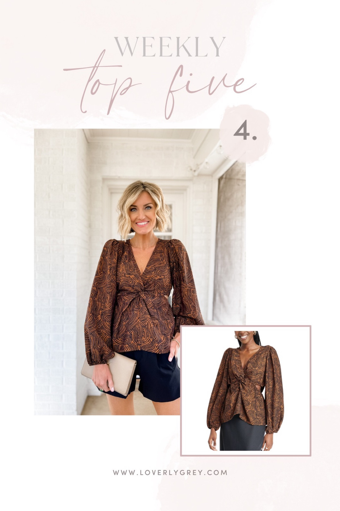 This neutral zebra top from Target is one of your top five sellers of the week for under $50! 

#LTKstyletip #LTKunder50 #LTKSeasonal