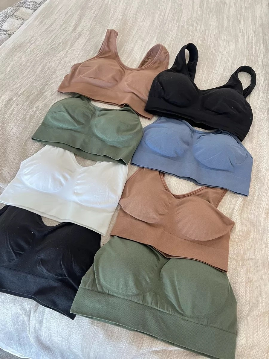 The comfiest $12 bralette !
