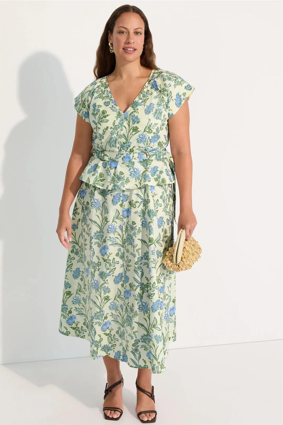 Peplum Detail Dress | Rent the Runway