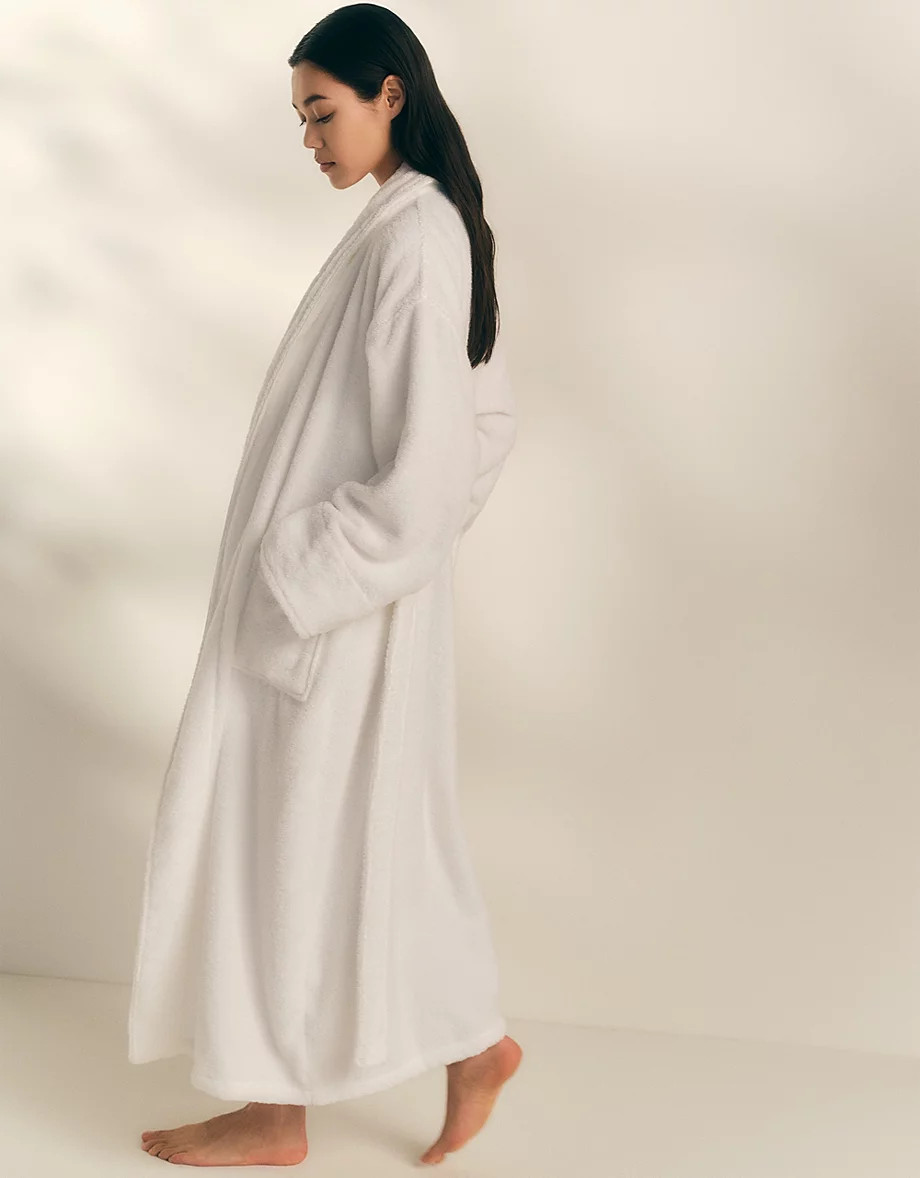 Unisex Organic Cotton Classic Robe | The White Company UK & ROW