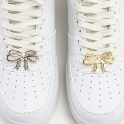 1 pièce Extra grand charme de lacet en forme de nœud papillon avec strass, accessoire de décoration de chaussure DIY convenant aux baskets et chaussur | SHEIN