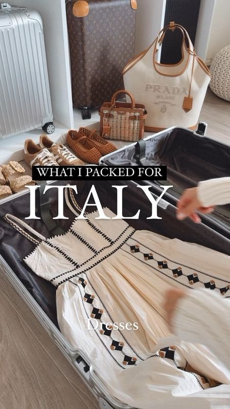 What I packed for Italy 
Gorgeous and feminine linen outfits, Amazon sets and beautiful dresses 

#LTKVideo #LTKTravel #LTKSeasonal