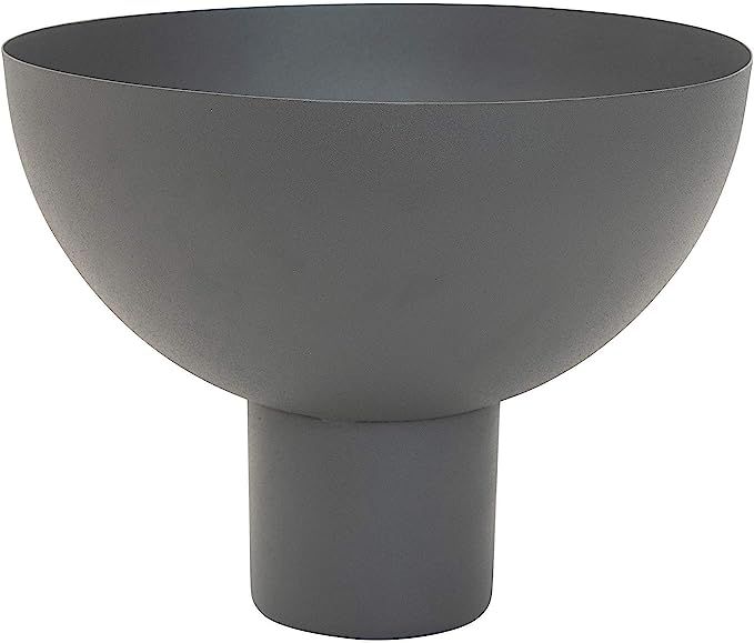 Bloomingville Decorative Metal Footed, Grey Bowl | Amazon (US)