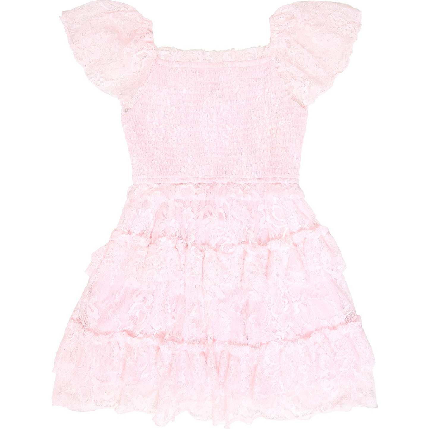 Mini Addy Dress in Light Pink | Maisonette