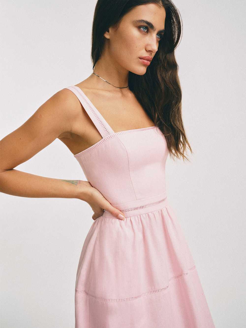 Everett Linen Dress | Reformation (Global)